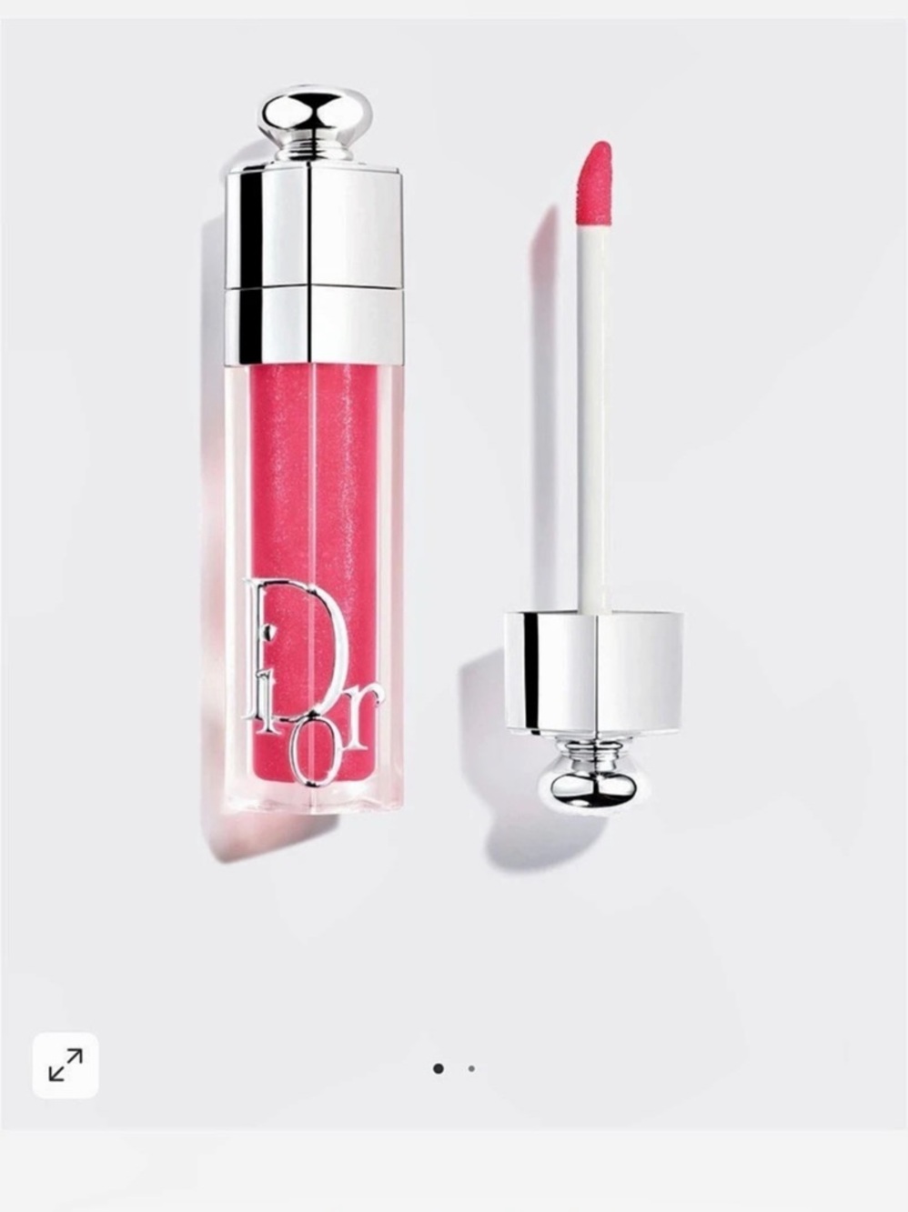 Dior Addict Lip Maximizer Plumping Gloss Pink - no box